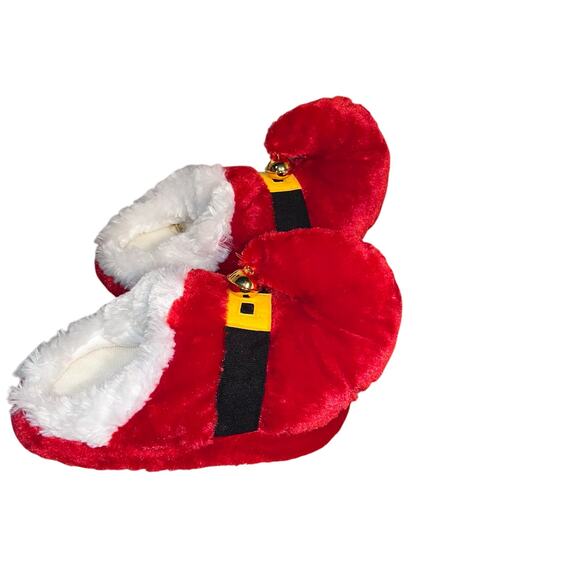 Dan Dee Christmas Elf Red Shoe/Slipper w/ Gold Jingle Bell and Jingle Stick - Picture 6 of 6
